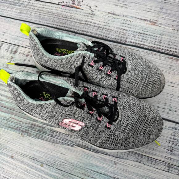 Skechers 13077 Skechers Women's Memory Foam Sport Sneakers 9 - Picture 3 of 4